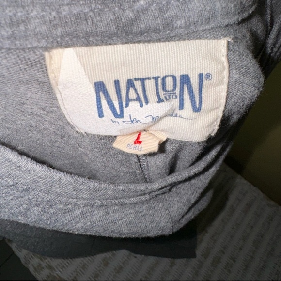 Nation LTD Tank A-Line Causal Gray  Dress Size L - Picture 5 of 6